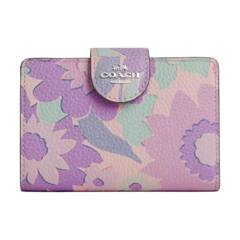 COACH Corner Zip 13 Floral Print Coated Canvas Wallet Regular Women s Silver and Ivory Multicolor Silver and ivory multicolor срібний
COACH Corner Zip 13 Floral Print Coated Canvas Wallet Regular Women s Silver and Ivory Multicolor Silver and ivory multicolor срібний