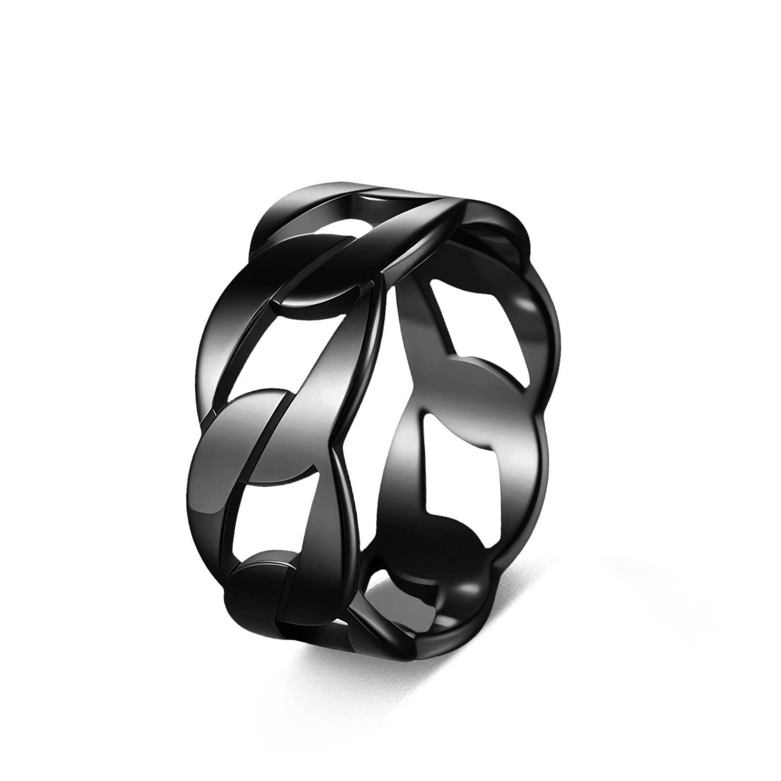 Embossed Men s Stainless Steel Rotatable Chain Ring - Trendy European & American Design Size 11
Embossed Men s Stainless Steel Rotatable Chain Ring - Trendy European & American Design Size 11