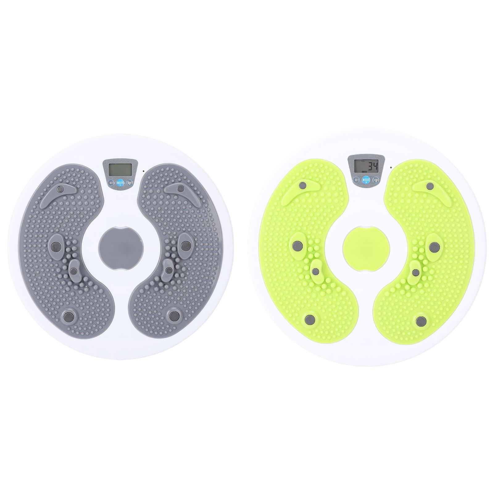 Abs Twist Board with Digital Counter PP Foot Massage Core Exercise Waist Twisting Disc for Home Gym Gray
Abs Twist Board with Digital Counter PP Foot Massage Core Exercise Waist Twisting Disc for Home Gym Gray
