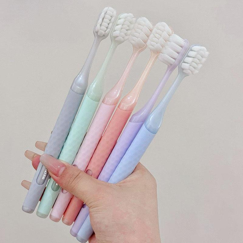 Whitening Cleaning Toothbrush For Adults Gift Set Soft Brush 6 Colors Individual Packing Convenient To Carry Use During Travel
Whitening Cleaning Toothbrush For Adults Gift Set Soft Brush 6 Colors Individual Packing Convenient To Carry Use During Travel