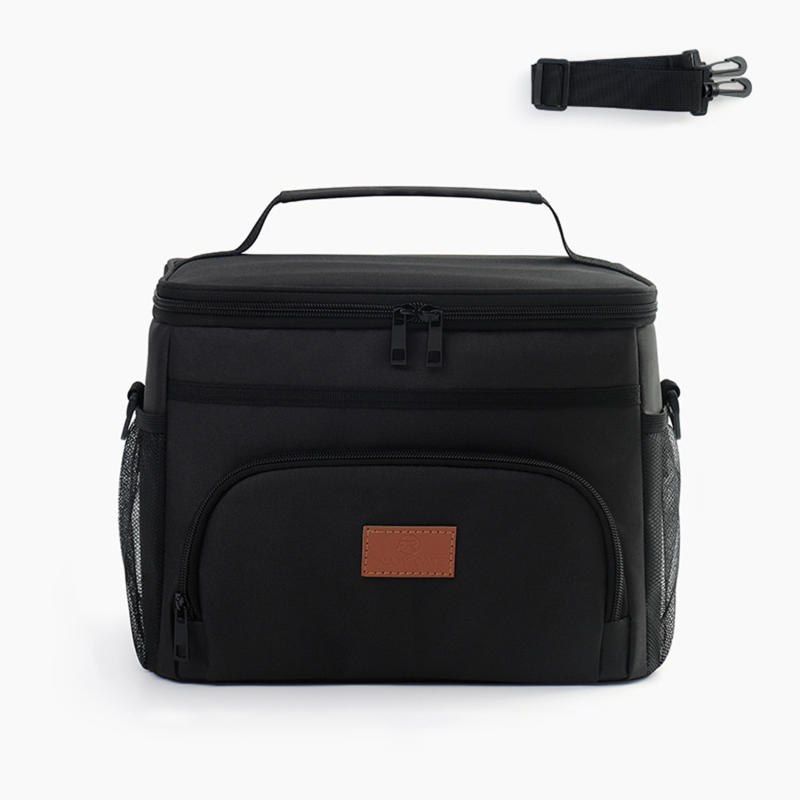 Двошарова ізоляція великої ємності Bento Lunch Bag Портативний охолоджувач для пікніка Пакети з льодом Водонепроникні харчові термосумки Lunchbox чорний
Двошарова ізоляція великої ємності Bento Lunch Bag Портативний охолоджувач для пікніка Пакети з льодом Водонепроникні харчові термосумки Lunchbox чорний
