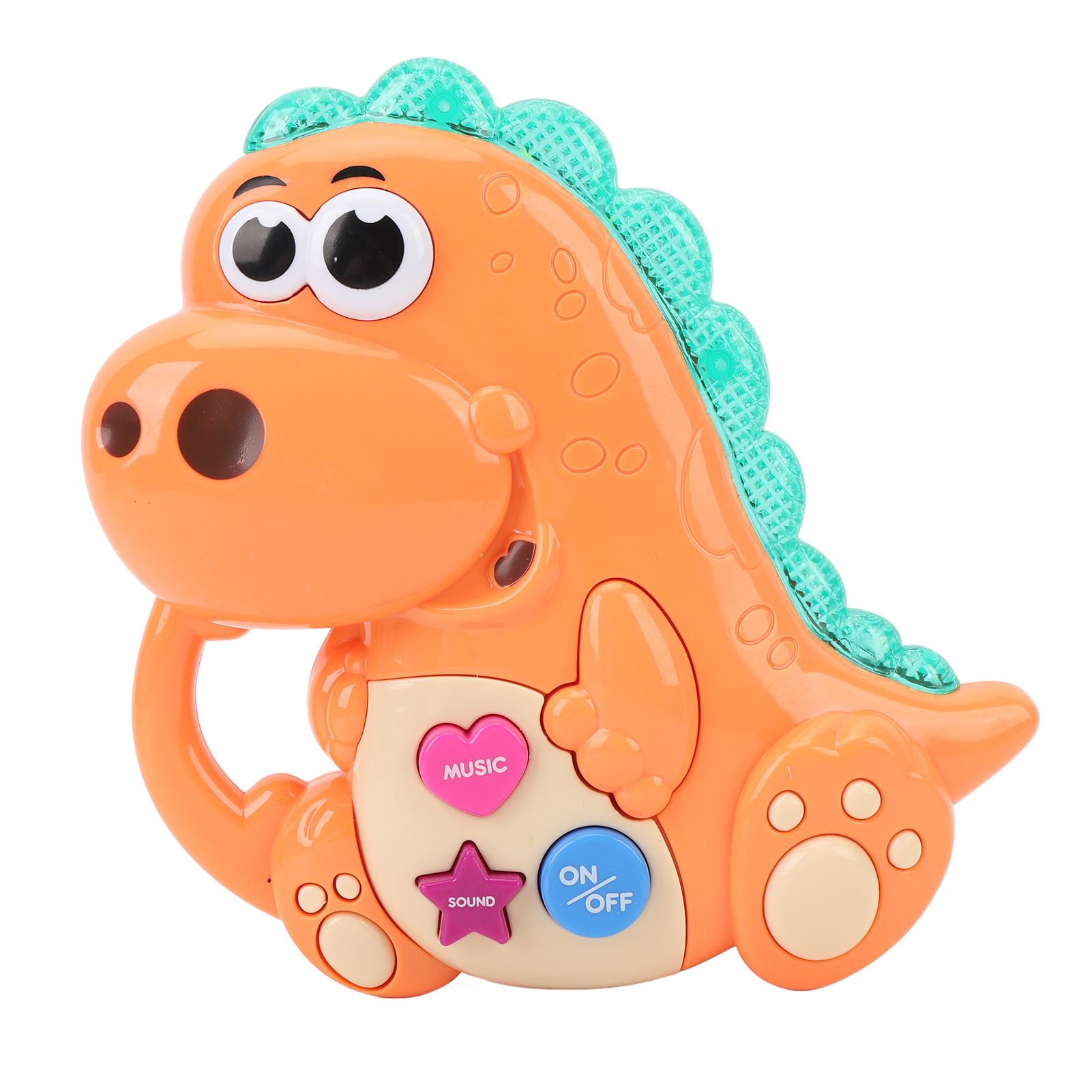 Музыкальная игрушка Динозавр Детская музыкальная игрушка для раннего развития Звук и свет Мультяшное животное Электронная
Музыкальная игрушка Динозавр Детская музыкальная игрушка для раннего развития Звук и свет Мультяшное животное Электронная