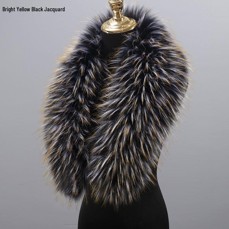 Комір та шаль зі штучного хутра єнота-лисиці – Пухнастий, теплий шарф для осені та зими
Комір та шаль зі штучного хутра єнота-лисиці – Пухнастий, теплий шарф для осені та зими