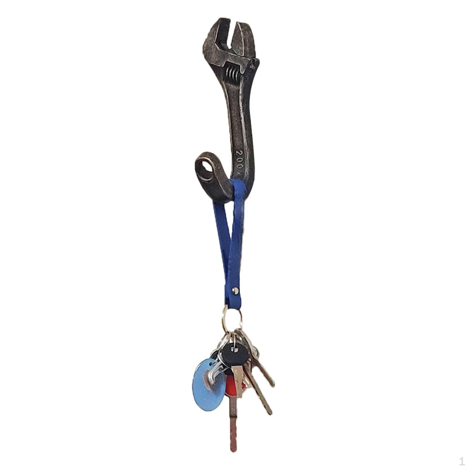 Spanner Shape Wall Mounted Hook Hanger Key Holder Decorative Length 16.3cm Towels Coat for
Spanner Shape Wall Mounted Hook Hanger Key Holder Decorative Length 16.3cm Towels Coat for