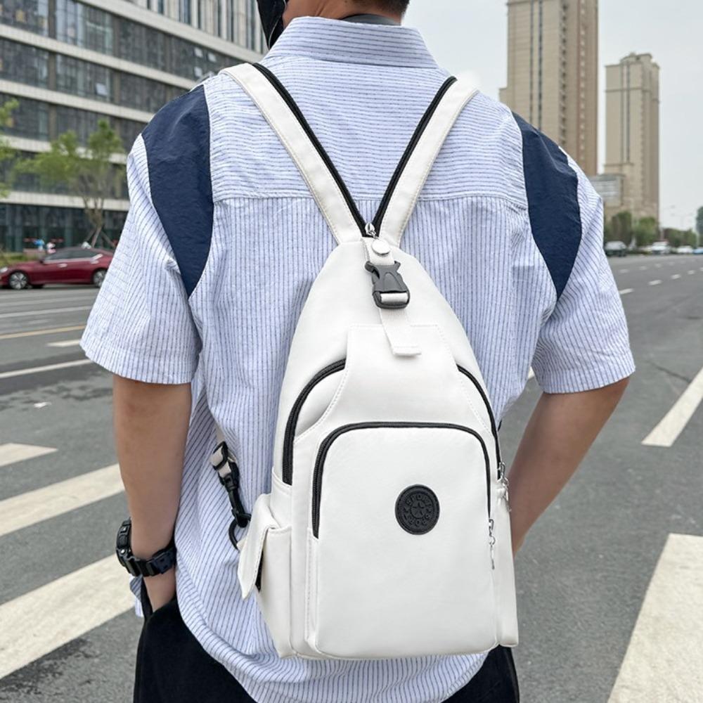 Adjustable Strap Male Sling Backpack Oxford Cloth Sports Walking Bag Minimalist Crossbody Bag Man помаранчевий
Adjustable Strap Male Sling Backpack Oxford Cloth Sports Walking Bag Minimalist Crossbody Bag Man помаранчевий