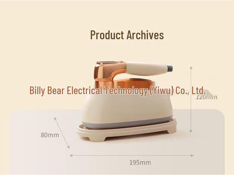 Portable Mini Steam Garment Steamer: Dry & Wet Use, Electric Iron - Bestseller EU Standard
Portable Mini Steam Garment Steamer: Dry & Wet Use, Electric Iron - Bestseller EU Standard