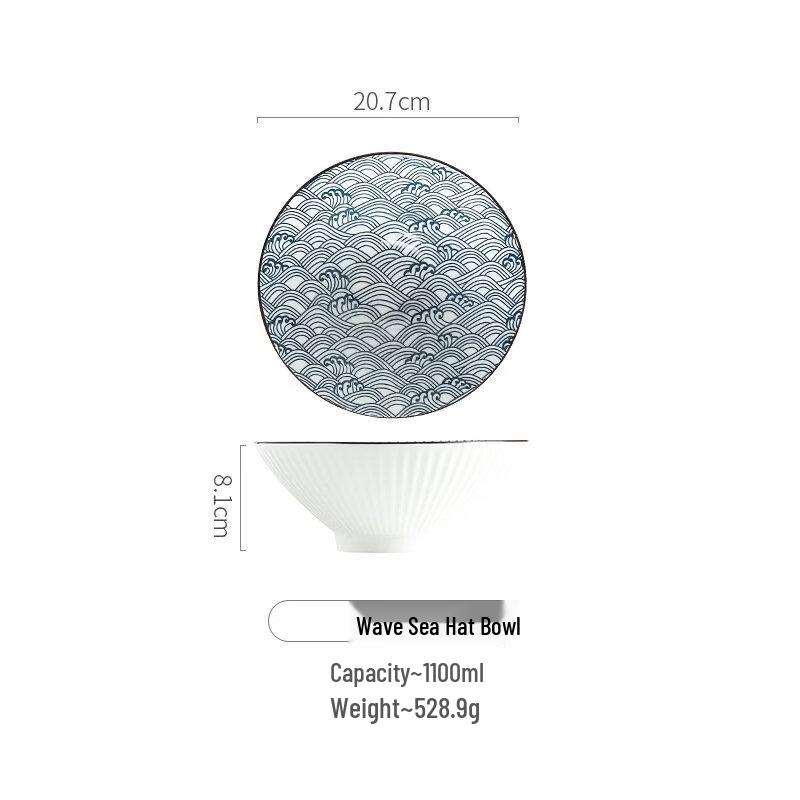 Abay Japanese Style Ceramic Serving Bowl
Abay Japanese Style Ceramic Serving Bowl