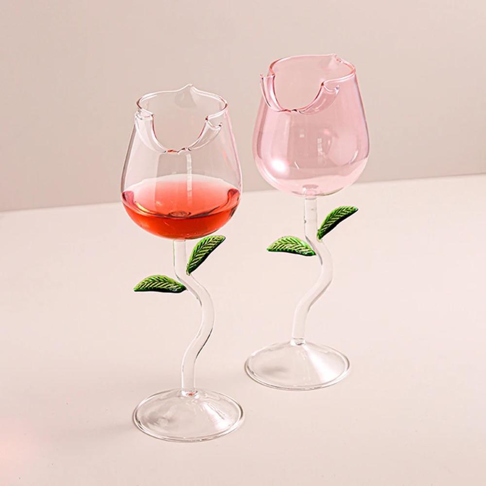 Transparent Rose Wine Glass 150/280ml Cocktail Glasses Cup Rose Wine Goblet Valentine s Day 150ml прозорий 
Transparent Rose Wine Glass 150/280ml Cocktail Glasses Cup Rose Wine Goblet Valentine s Day 150ml прозорий