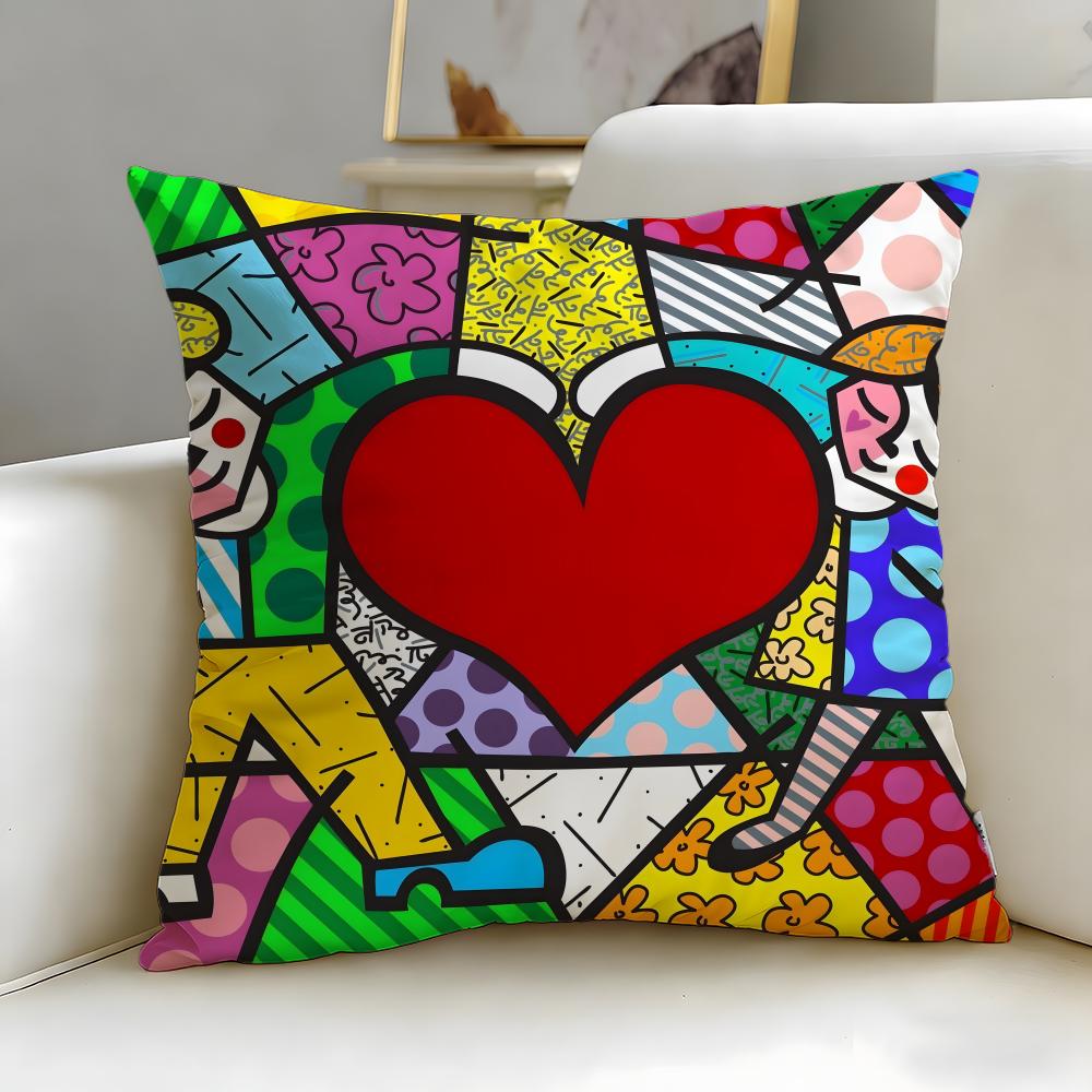 classic artist Britto Cushion Cover Soft & Easy-Wash Pillow Case – Versatile for Couch, Bed, Travel and Office 45cmx45cm
classic artist Britto Cushion Cover Soft & Easy-Wash Pillow Case – Versatile for Couch, Bed, Travel and Office 45cmx45cm