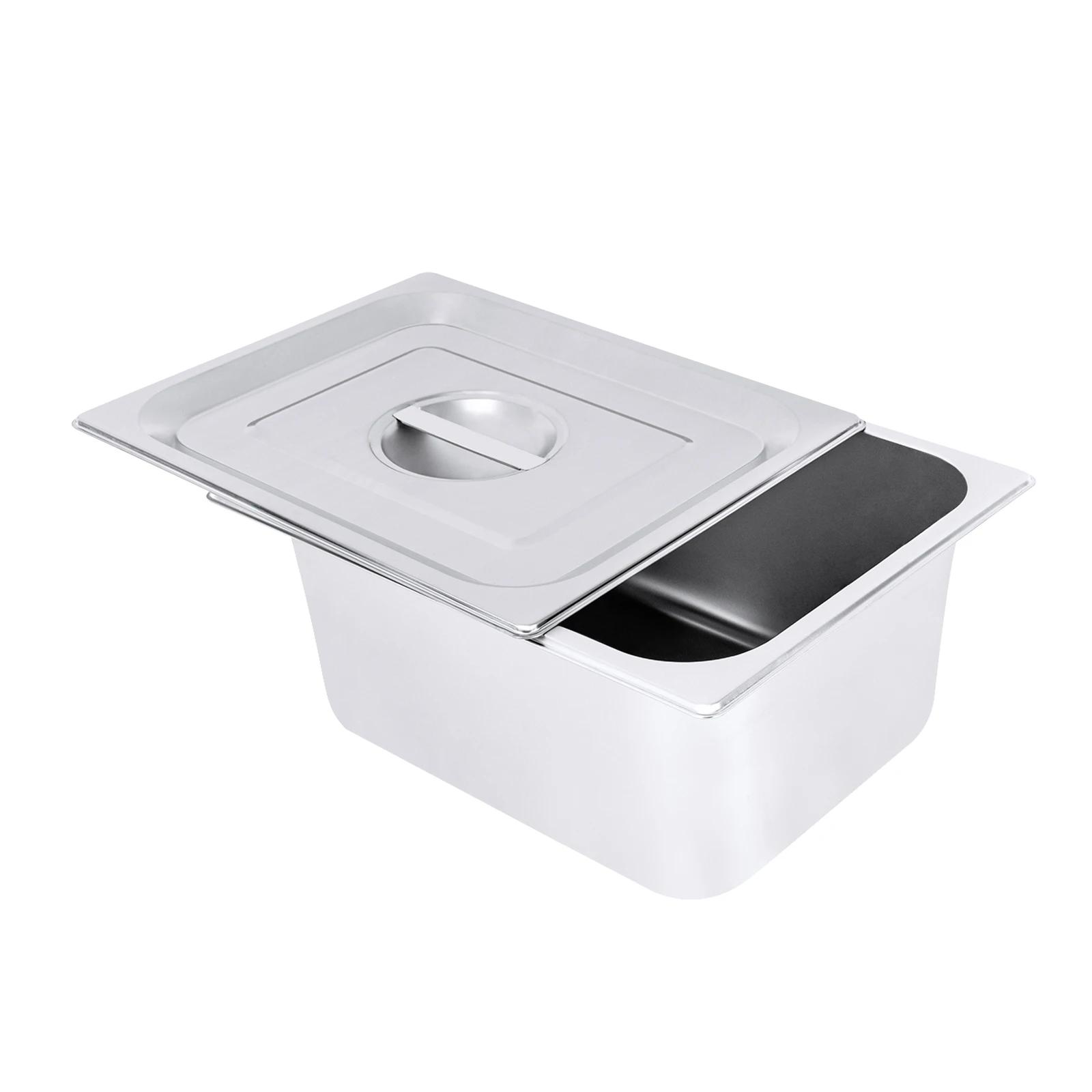 4-Piece Stainless Steel Steam Table Pans, 7L Capacity, Lid Included, Ideal for Catering, Heat Retention & Easy to Clean GERMANY
4-Piece Stainless Steel Steam Table Pans, 7L Capacity, Lid Included, Ideal for Catering, Heat Retention & Easy to Clean GERMANY