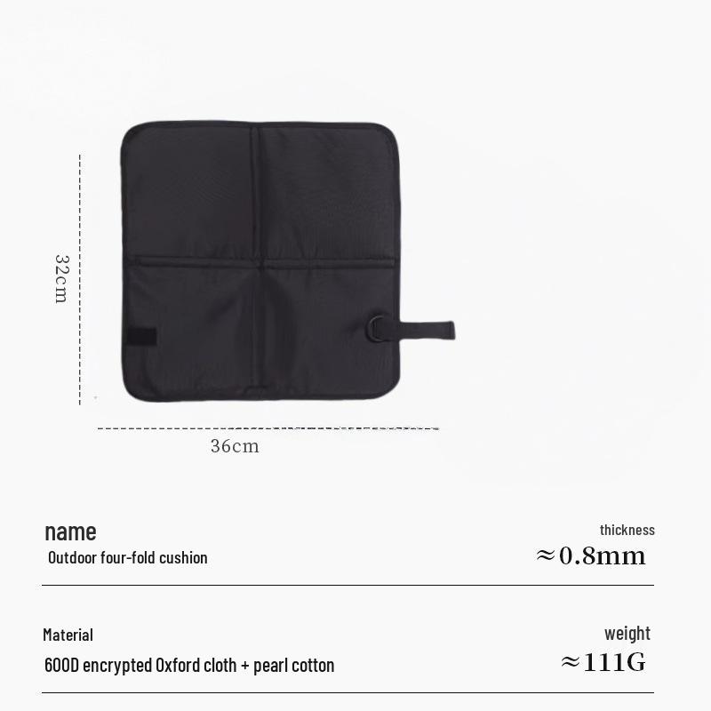 Waterproof Folding Outdoor Mat: Thick, Portable, Moisture-Proof Ground Pad for Camping, Hiking, and Picnics чорний
Waterproof Folding Outdoor Mat: Thick, Portable, Moisture-Proof Ground Pad for Camping, Hiking, and Picnics чорний