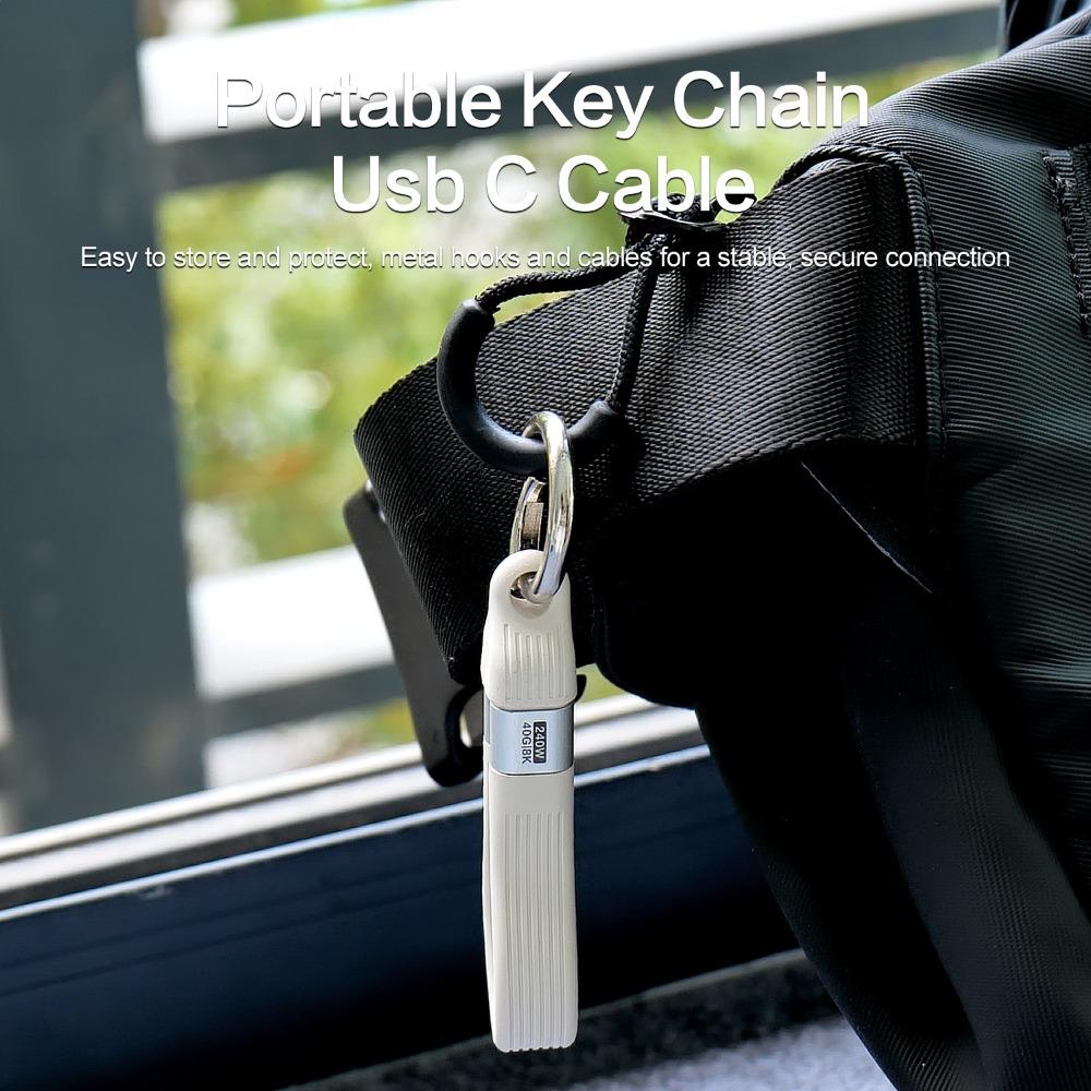 40Gbps USB Keychain Fast Charging Cable Keychain for iPhone 15/MacBook/Samsung/Xiaomi 8K@60Hz жовтий
40Gbps USB Keychain Fast Charging Cable Keychain for iPhone 15/MacBook/Samsung/Xiaomi 8K@60Hz жовтий