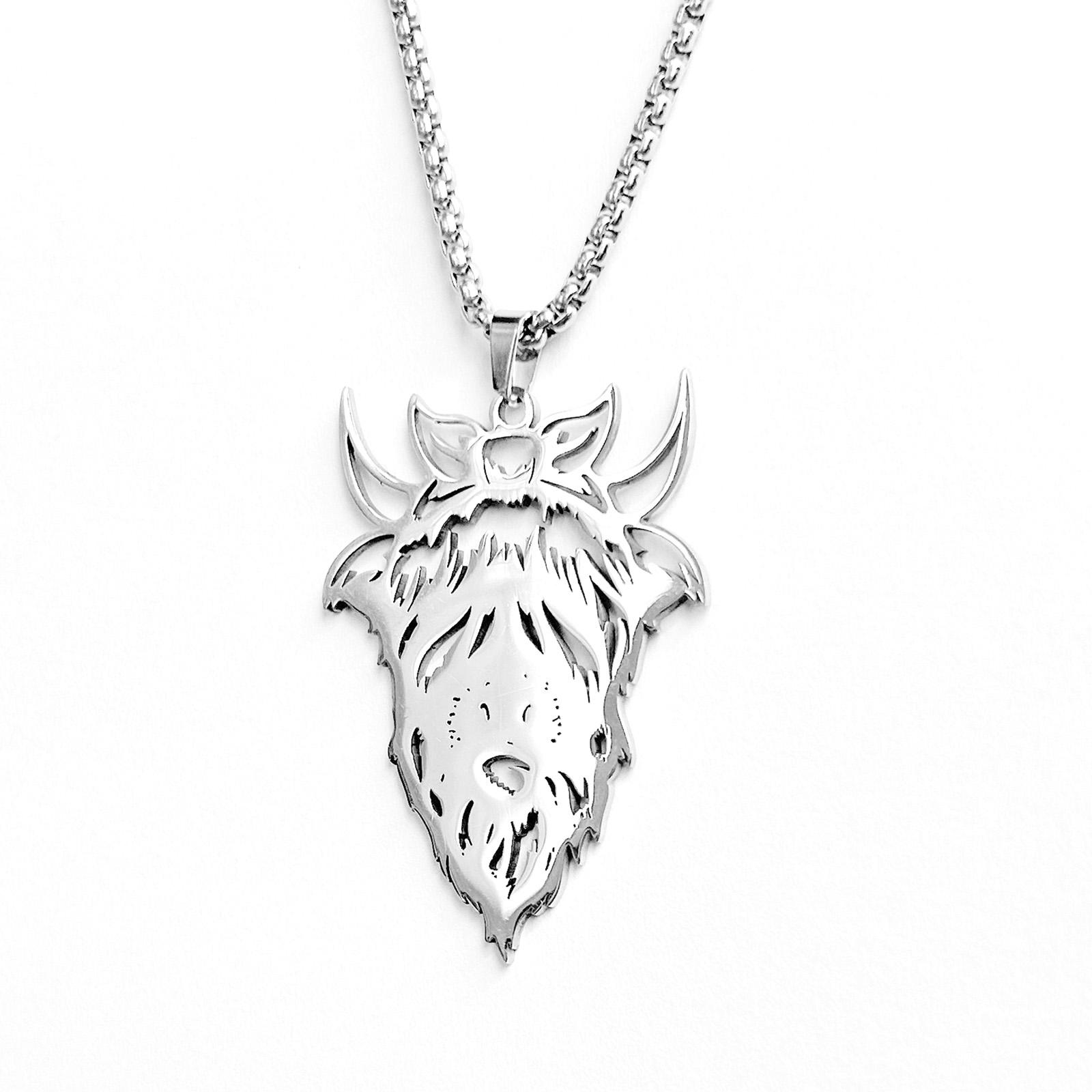 Ожерелье из нержавеющей стали с головой быка, мужское персонализированное ожерелье Male, Female, Pet
Ожерелье из нержавеющей стали с головой быка, мужское персонализированное ожерелье Male, Female, Pet