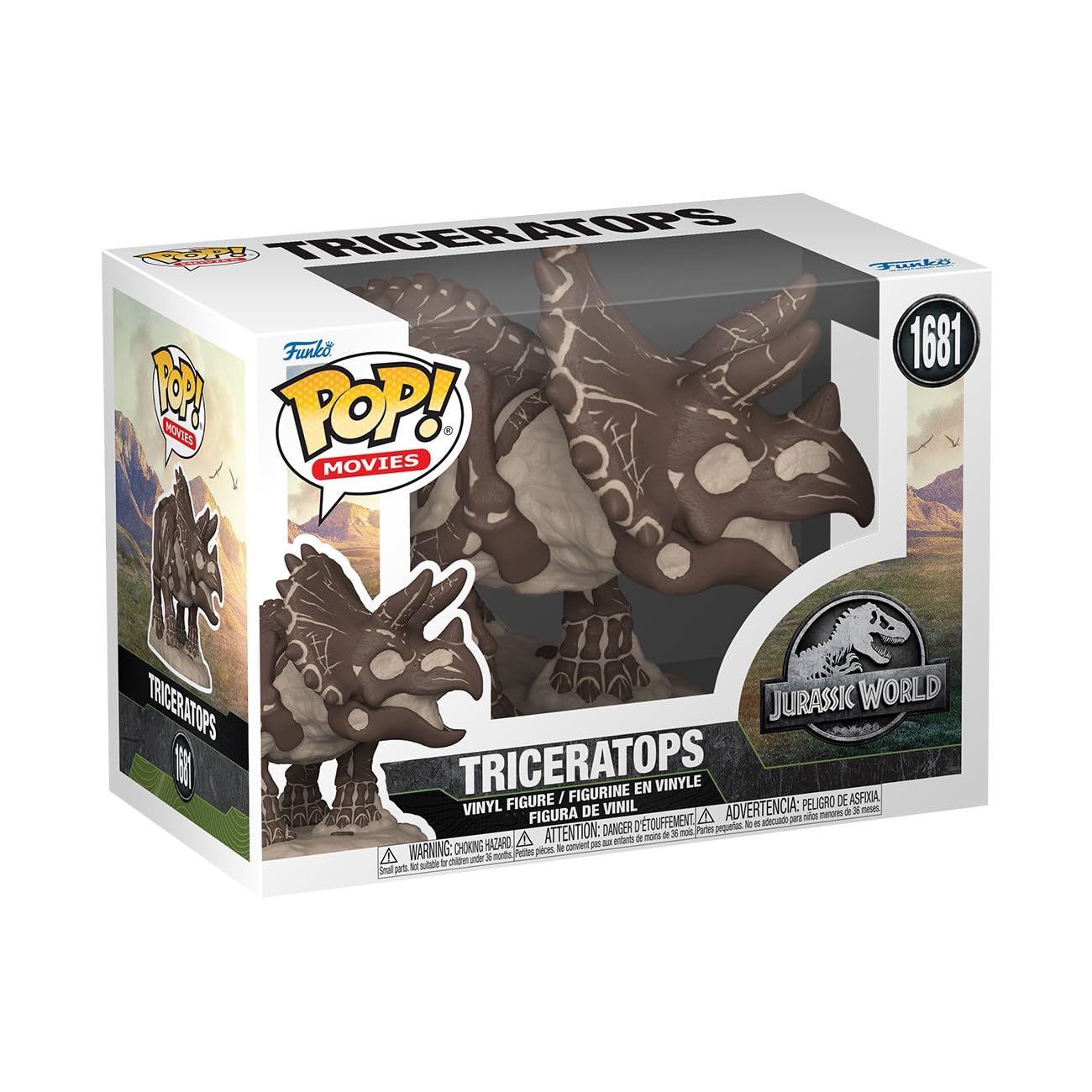Фигурка ископаемого трицератопса из Юрского периода Funko Фигурка ископаемого трицератопса из Юрского периода Funko POP!
Фигурка ископаемого трицератопса из Юрского периода Funko Фигурка ископаемого трицератопса из Юрского периода Funko POP!