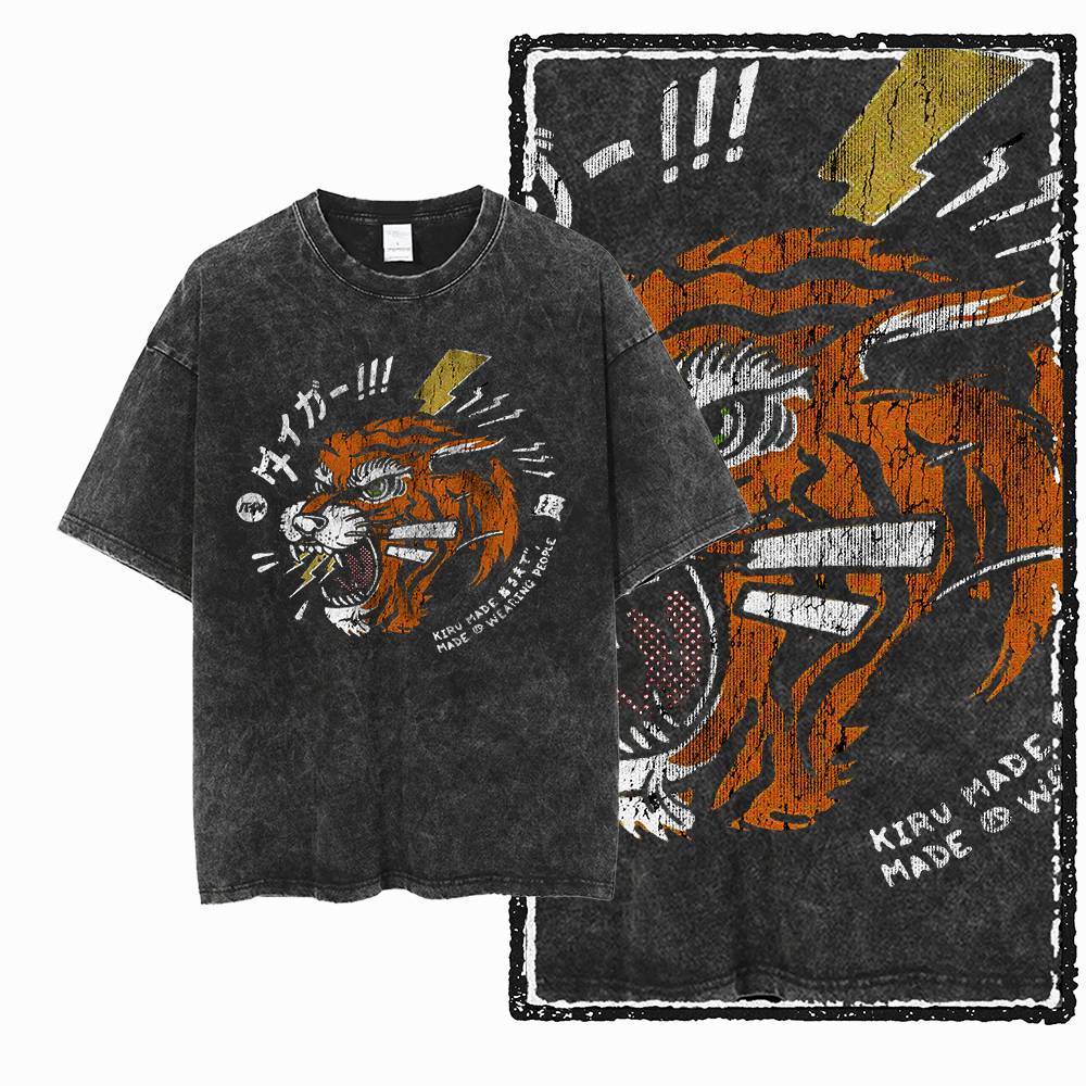 G Acid Washed Black Cool Cotton Tiger Printed Unisexs Tshirt Streetwear Big Size Oneck Unisexs Tee Tshirt S
G Acid Washed Black Cool Cotton Tiger Printed Unisexs Tshirt Streetwear Big Size Oneck Unisexs Tee Tshirt S