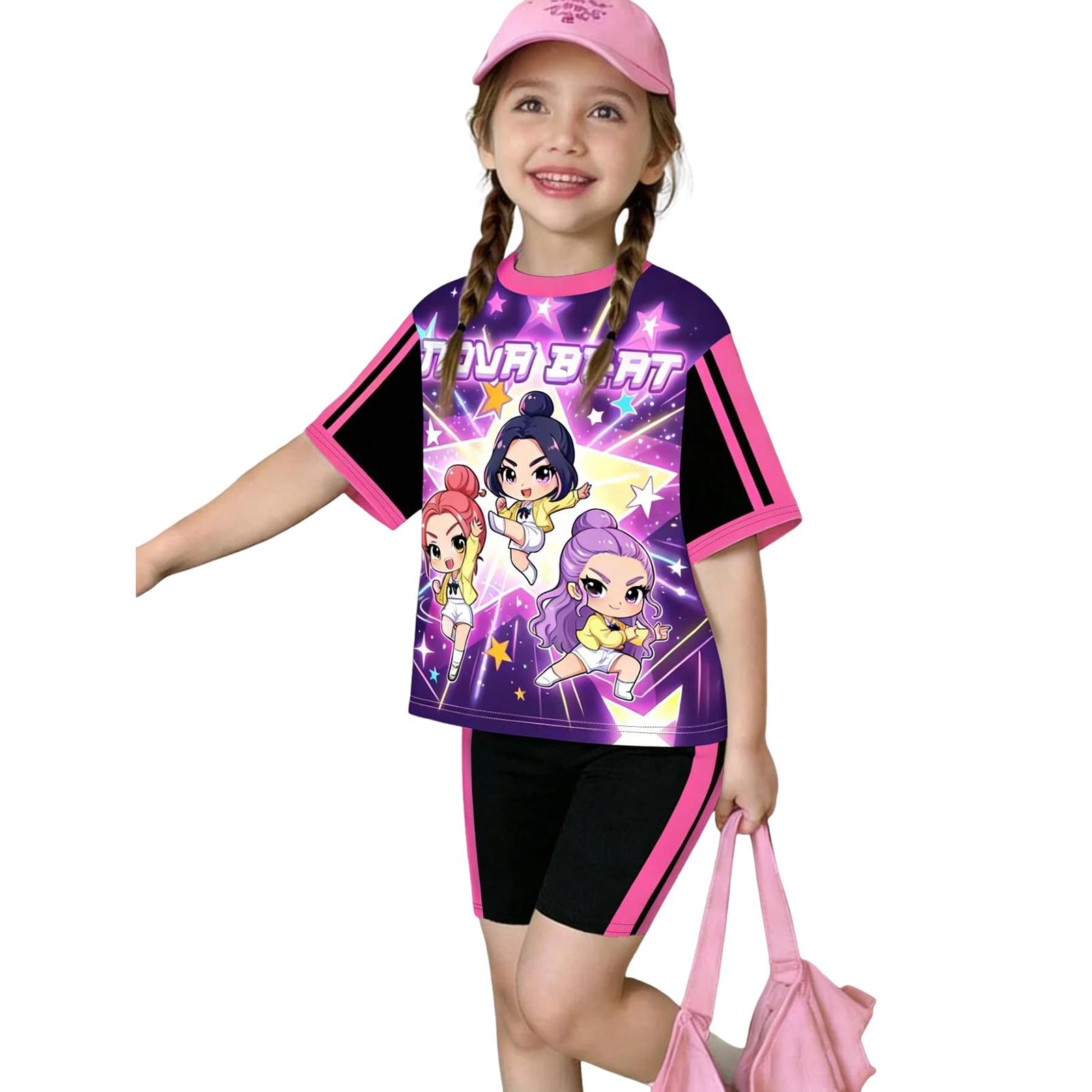 Children s Casual Short-sleeved Printed Short-sleeved Top And Shorts Two-piece Set 130 чорний
Children s Casual Short-sleeved Printed Short-sleeved Top And Shorts Two-piece Set 130 чорний