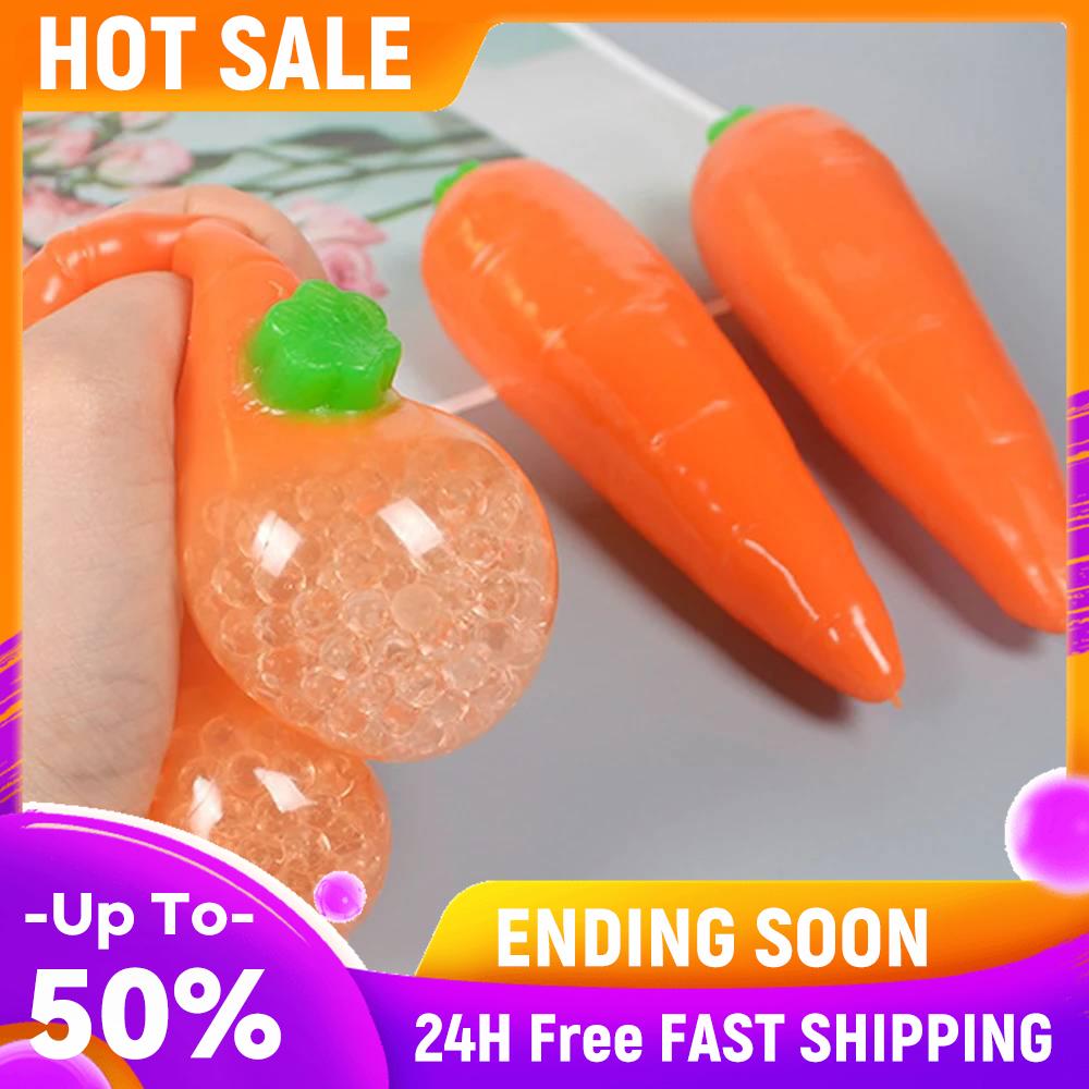 TPR 15cm Carrot Squeeze Stress Toys Slow Rising Realistic Carrot Stress Balls Suitable for Adults Teenagers Birthday Gifts China Mainland
TPR 15cm Carrot Squeeze Stress Toys Slow Rising Realistic Carrot Stress Balls Suitable for Adults Teenagers Birthday Gifts China Mainland