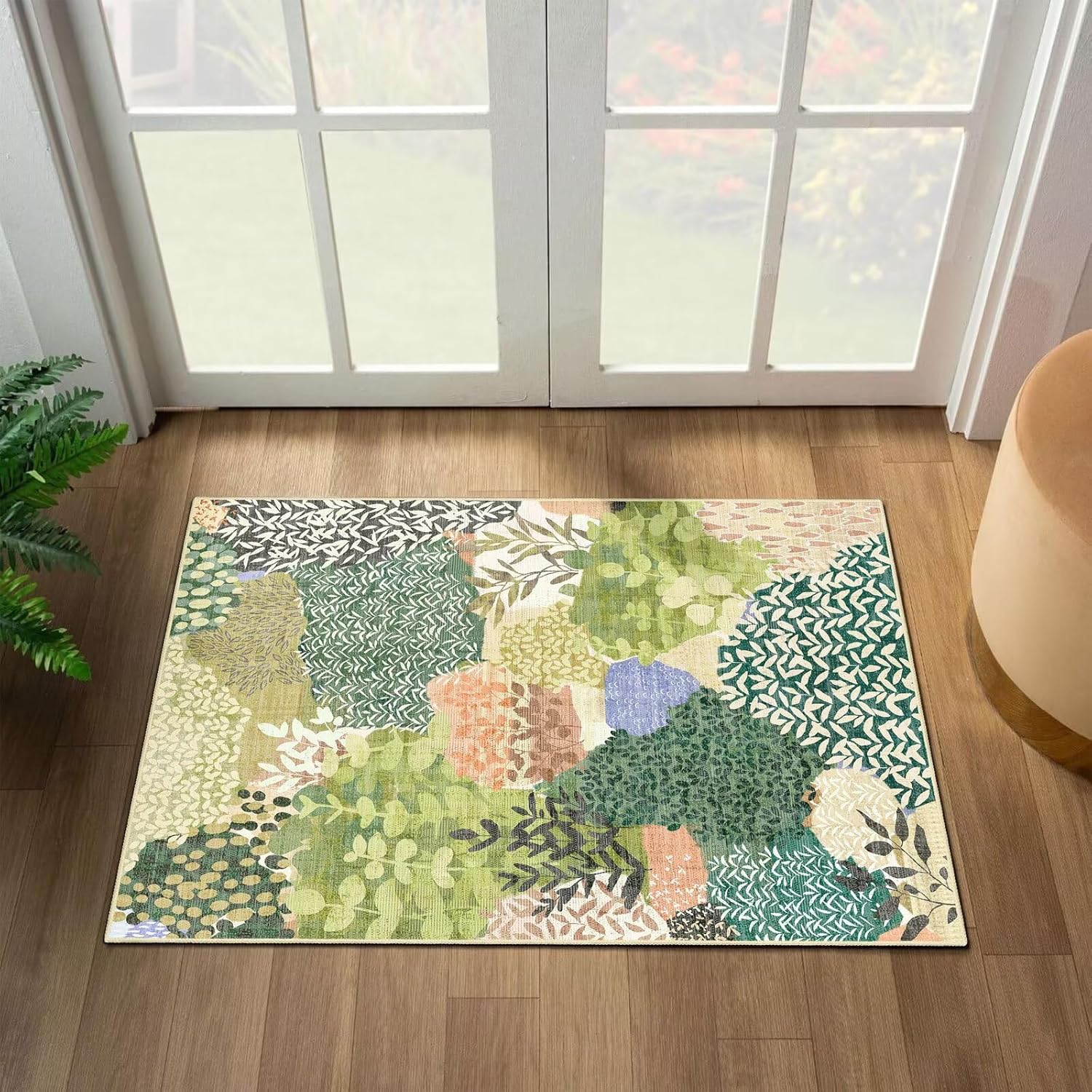 Splicing Flower and Plant Printed Doormat Welcome To The Living Room Bedroom and Entrance Carpet Indoor Decorative Carpet 40cm x 60cm
Splicing Flower and Plant Printed Doormat Welcome To The Living Room Bedroom and Entrance Carpet Indoor Decorative Carpet 40cm x 60cm