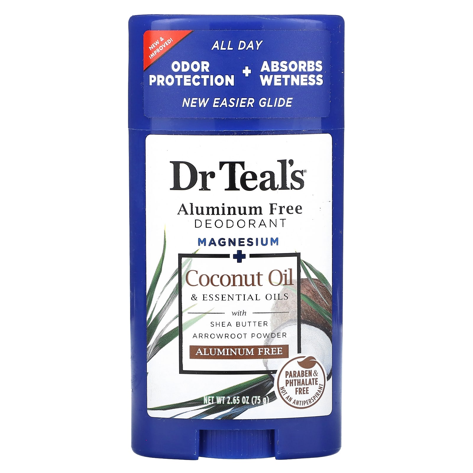 Доктор. Teal s, дезодорант без алюминия, кокосовое масло, 75 г (2,65 унции)
Доктор. Teal s, дезодорант без алюминия, кокосовое масло, 75 г (2,65 унции)