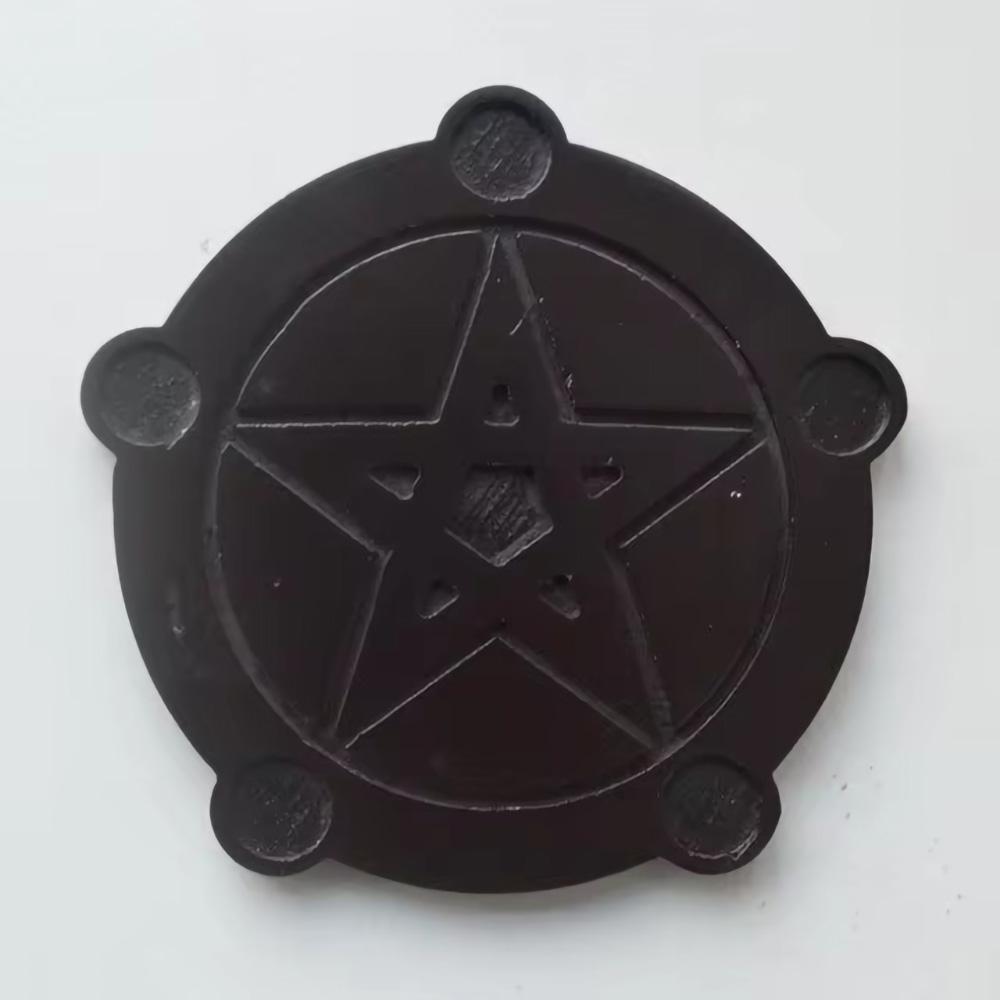 Pentagram Wooden Candlestick Holders with Pentacle Ritual Plate Religious Theme Wood Altar Candle Holders for Wicca Ceremony and
Pentagram Wooden Candlestick Holders with Pentacle Ritual Plate Religious Theme Wood Altar Candle Holders for Wicca Ceremony and