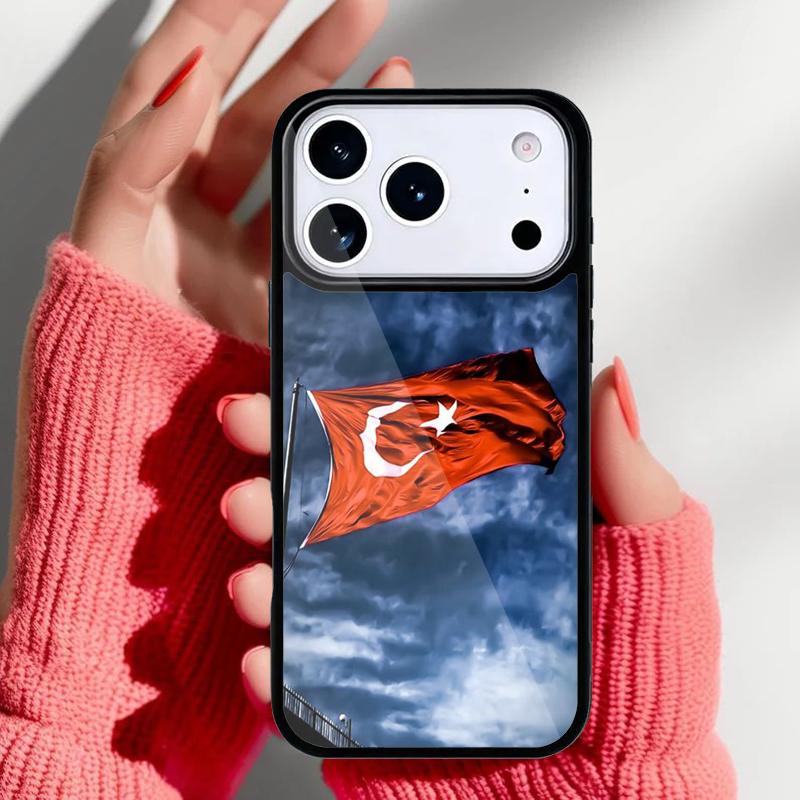 Turkey Turkish Flag Phone Case for iPhone 17 Air 16e 15 14 13 Pro Max Back Cover for 12 11 Pro Coque iPhone 16 Plus
Turkey Turkish Flag Phone Case for iPhone 17 Air 16e 15 14 13 Pro Max Back Cover for 12 11 Pro Coque iPhone 16 Plus