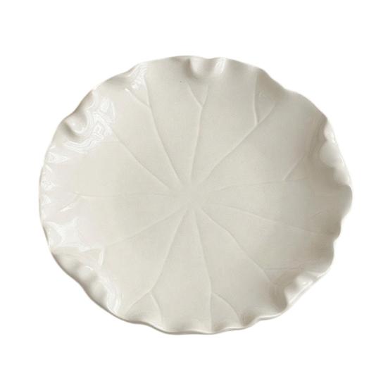 Ceramic Dessert Plate with Ruffled Edge 6-Inch Creamy Creative Appetizer Dish for Cake Fruit Breakfast Dishwasher Safe Serving Plate for Home Party
Ceramic Dessert Plate with Ruffled Edge 6-Inch Creamy Creative Appetizer Dish for Cake Fruit Breakfast Dishwasher Safe Serving Plate for Home Party