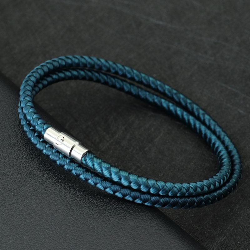 New Minimalist Rope Bracelet For Men Women Double Safety Buckle Magnetic Couple Braclet Grade A Keel Cord Lucky Red Braslet Gift 20.5cm 8.1inches peacock синього кольору
New Minimalist Rope Bracelet For Men Women Double Safety Buckle Magnetic Couple Braclet Grade A Keel Cord Lucky Red Braslet Gift 20.5cm 8.1inches peacock синього кольору