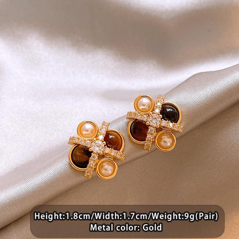 2026 New Design Natural Tiger Eye Stone Micro inlaid Zircon Geometric Earrings for Women s Trendy Jewelry Luxury Accessories
2026 New Design Natural Tiger Eye Stone Micro inlaid Zircon Geometric Earrings for Women s Trendy Jewelry Luxury Accessories