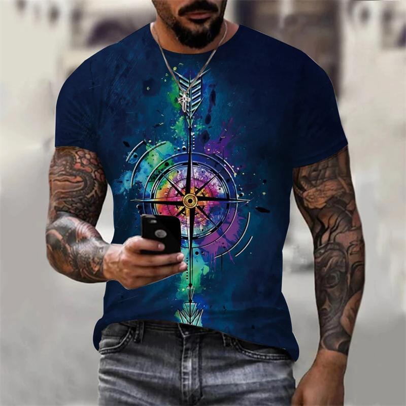 Retro Clock Compass Printed T-shirt For Men Summer Fashion Street Leisure Tee Shirt Short Sleeves O-neck Oversized Tees Top 6XL
Retro Clock Compass Printed T-shirt For Men Summer Fashion Street Leisure Tee Shirt Short Sleeves O-neck Oversized Tees Top 6XL
