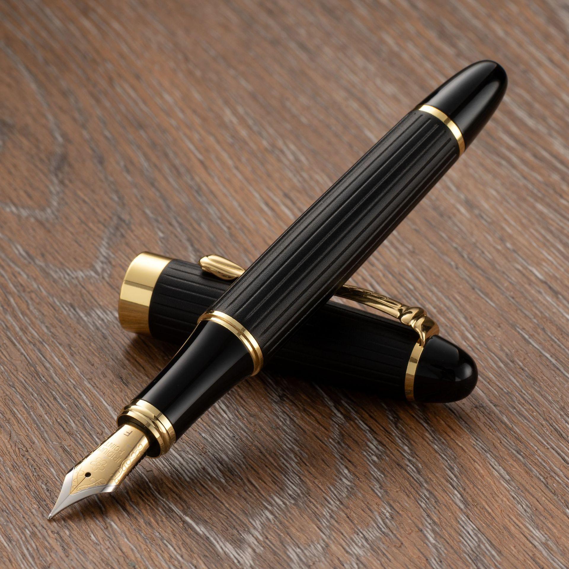 Metal Plating 35 Large Bright Tip Fountain Pen Adult Calligraphy Practice Ink Cartridge Fountain Pen M tip-0.7mm
Metal Plating 35 Large Bright Tip Fountain Pen Adult Calligraphy Practice Ink Cartridge Fountain Pen M tip-0.7mm