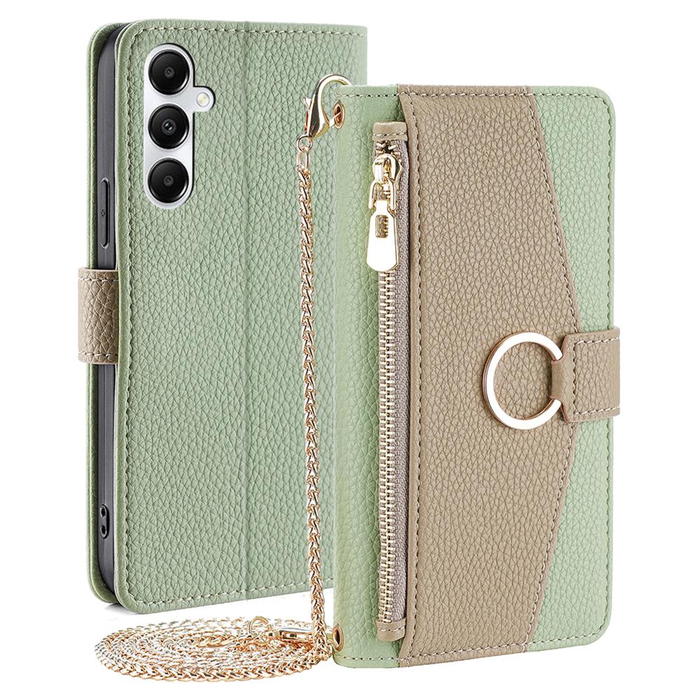 For Samsung Galaxy A05s 4G Case PU Leather Flip Cover with Makeup Mirror Green
For Samsung Galaxy A05s 4G Case PU Leather Flip Cover with Makeup Mirror Green