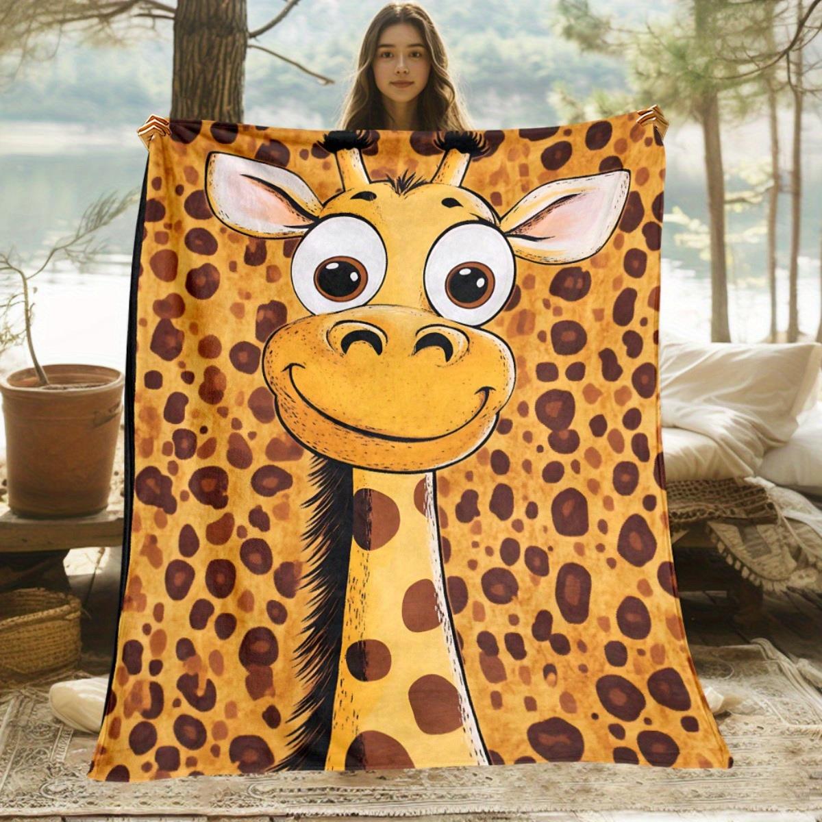 Giraffes and leopard patterns Flannel printed blanket suitable for all seasons suitable for living room office sofa and travel 75x100cm (30x40inch)
Giraffes and leopard patterns Flannel printed blanket suitable for all seasons suitable for living room office sofa and travel 75x100cm (30x40inch)