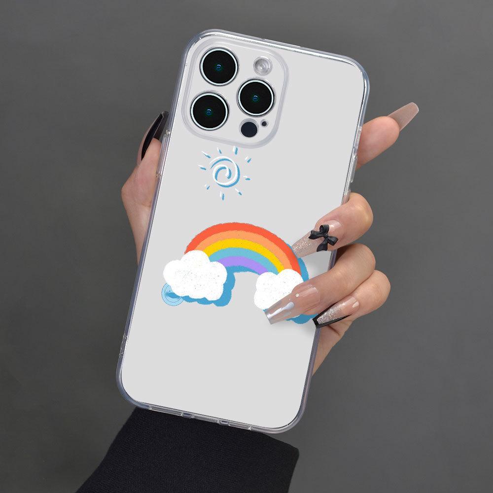 Apple iPhone 15 Rainbow Cloud Anti-Fall Protective Case with Lens Protection iPhone 11 Pro
Apple iPhone 15 Rainbow Cloud Anti-Fall Protective Case with Lens Protection iPhone 11 Pro
