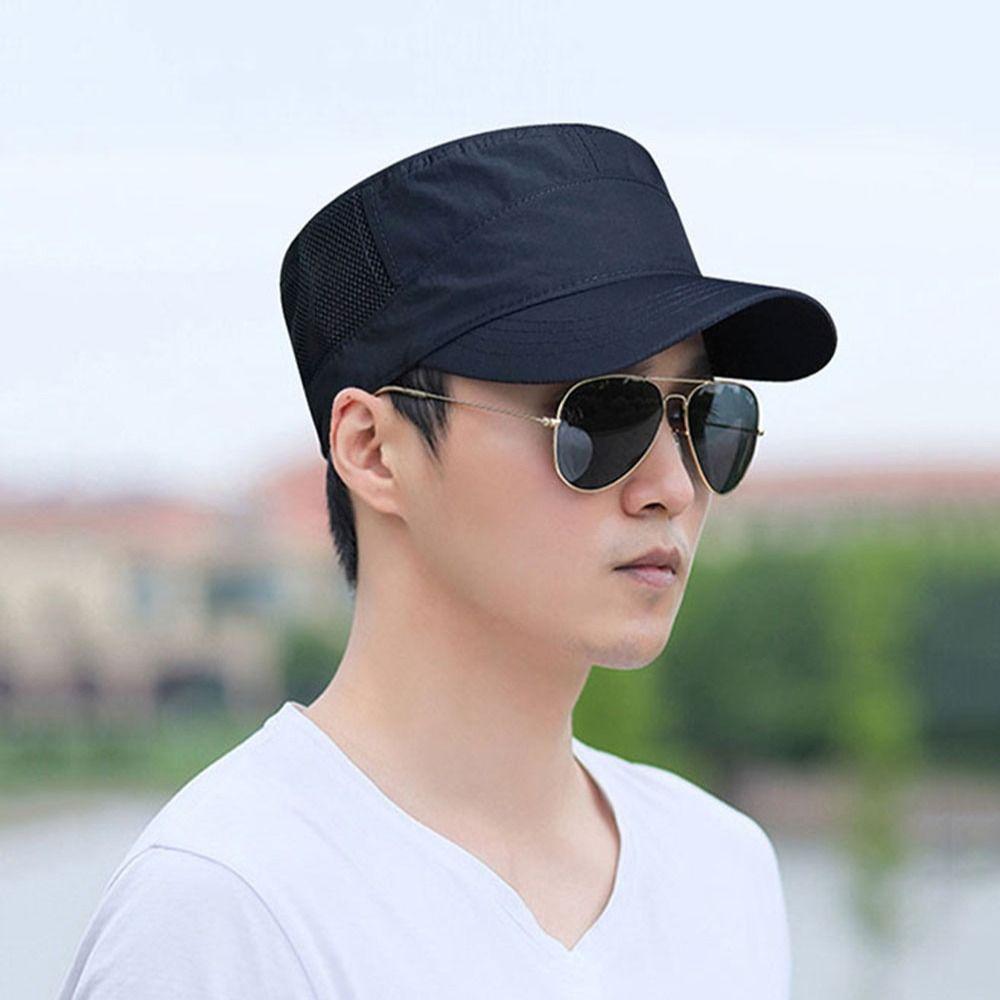 Golf Sun Hat For Men Sunscreen Korean Style Flat Top Cap Snapback Cap Mesh Baseball Cap Visors Cap
Golf Sun Hat For Men Sunscreen Korean Style Flat Top Cap Snapback Cap Mesh Baseball Cap Visors Cap