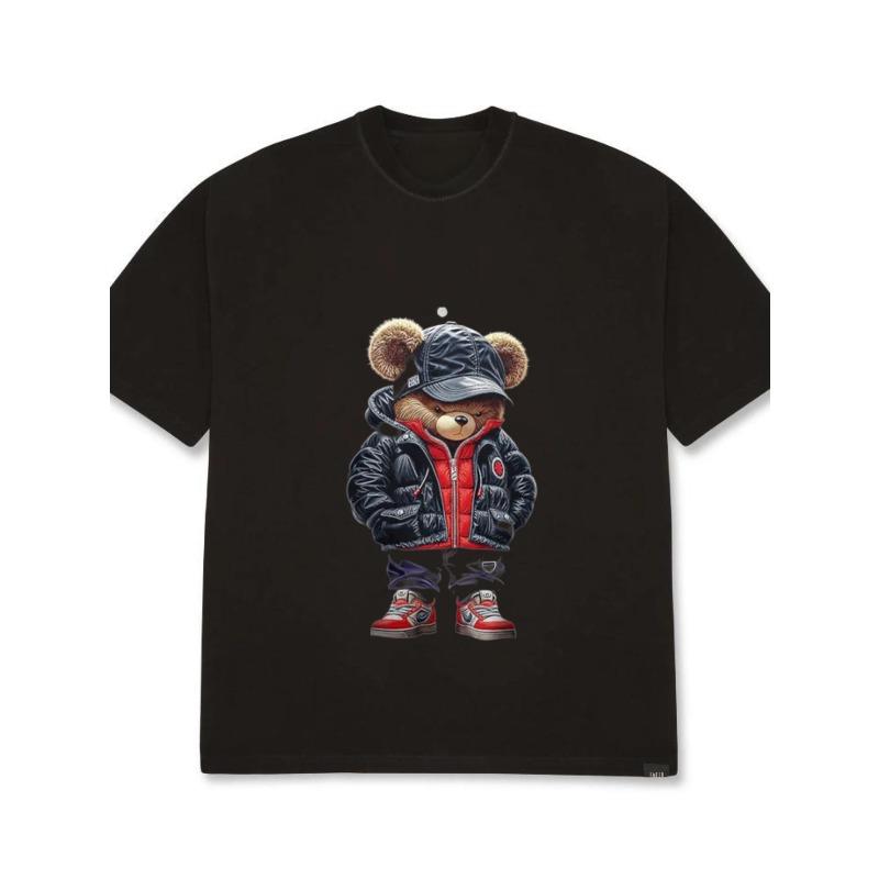 Oversized Crewneck T Shirt Black Bear Graphic Print Streetwear Fashion Casual Wear XXXXL чёрный
Oversized Crewneck T Shirt Black Bear Graphic Print Streetwear Fashion Casual Wear XXXXL чёрный