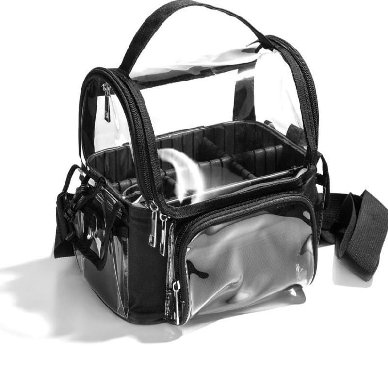Transparent Waterproof PVC Cosmetic Bag Adjustable One-shoulder Handbag Portable Travel Makeup Brush Holder Home Storage Bag
Transparent Waterproof PVC Cosmetic Bag Adjustable One-shoulder Handbag Portable Travel Makeup Brush Holder Home Storage Bag