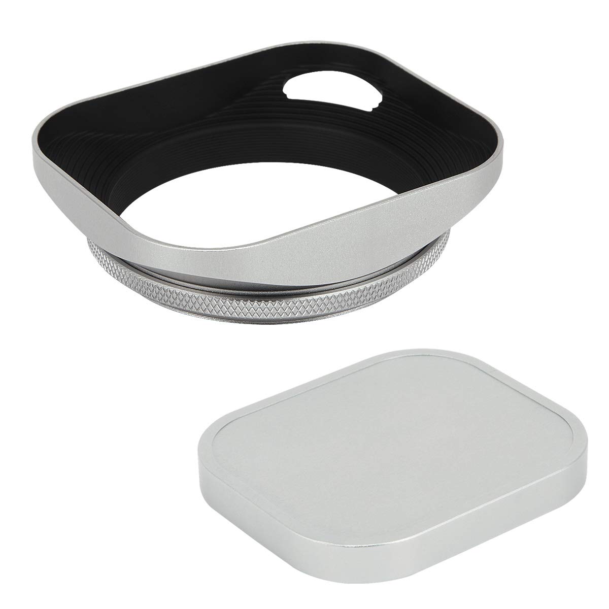 Haoge 58mm Square Metal Lens Hood Hollow Out with Cap for Leica Rangefinder Camera with 58mm E58 Filter Thread Silver LH-W58P Screw-in Lens,
Haoge 58mm Square Metal Lens Hood Hollow Out with Cap for Leica Rangefinder Camera with 58mm E58 Filter Thread Silver LH-W58P Screw-in Lens,