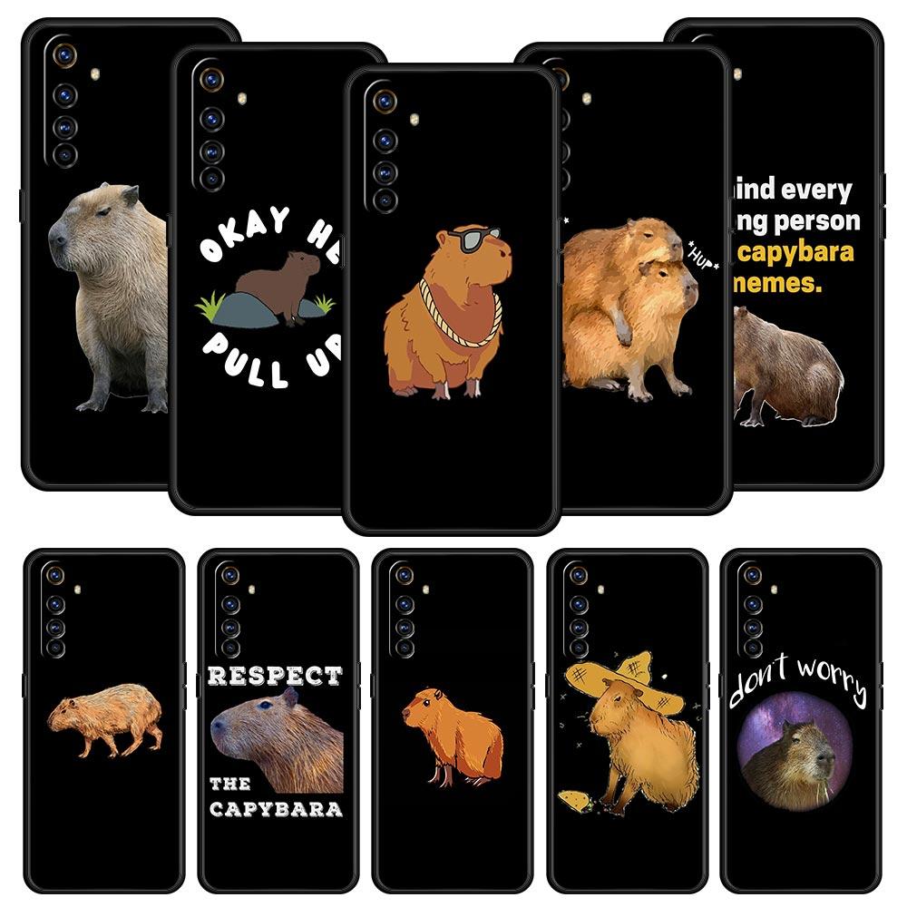Cute Cartoon Capybara For Realme GT Neo 2 3 3T Phone Case For Realme 11 10 9 8 5G 7 6 GT2 Pro Plus C21 C11 C25 C35 Soft Cover
Cute Cartoon Capybara For Realme GT Neo 2 3 3T Phone Case For Realme 11 10 9 8 5G 7 6 GT2 Pro Plus C21 C11 C25 C35 Soft Cover