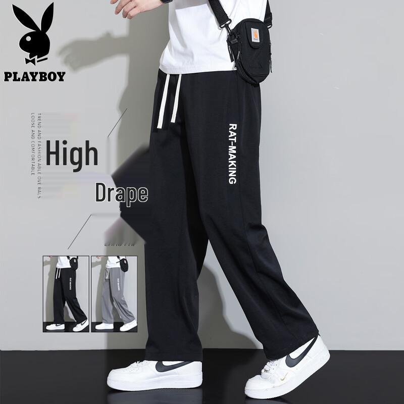 Мужские свободные повседневные брюки прямого кроя из ледяного шелка Playboy XL
Мужские свободные повседневные брюки прямого кроя из ледяного шелка Playboy XL