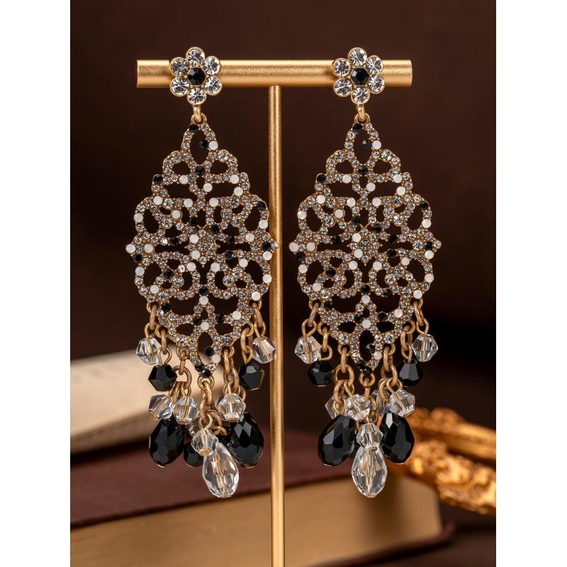 Vintage Court Style Hollow Tassel Earrings With A High-end Feel Antique чёрный
Vintage Court Style Hollow Tassel Earrings With A High-end Feel Antique чёрный