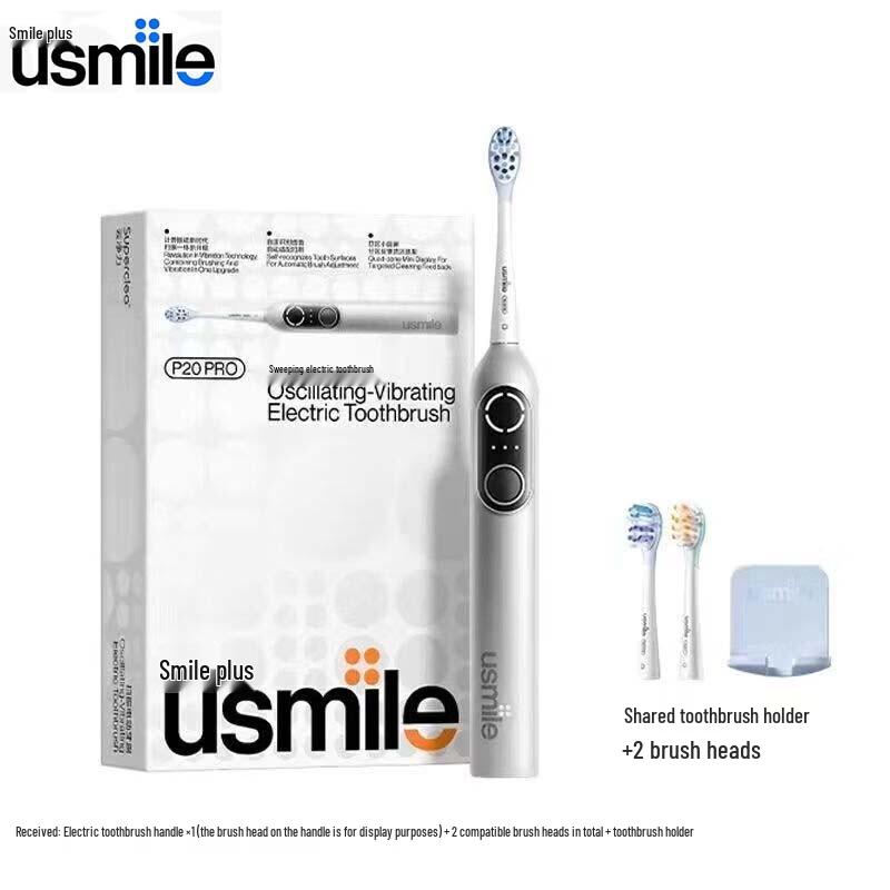 Usmile P20 Pro Sonic Electric Toothbrush
Usmile P20 Pro Sonic Electric Toothbrush