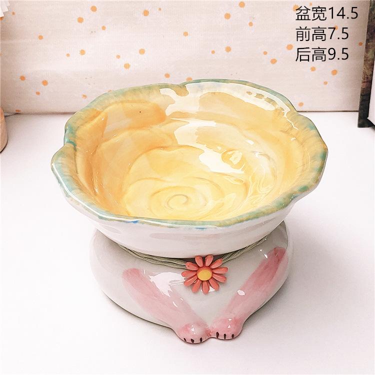 Симпатична керамічна миска для котів Миска для котів Миска для котячого корму Захист шиї Нахилена висока лапка Миска для котів Миска для поїлки Миска для собак Миска для домашніх тварин
Симпатична керамічна миска для котів Миска для котів Миска для котячого корму Захист шиї Нахилена висока лапка Миска для котів Миска для поїлки Миска для собак Миска для домашніх тварин