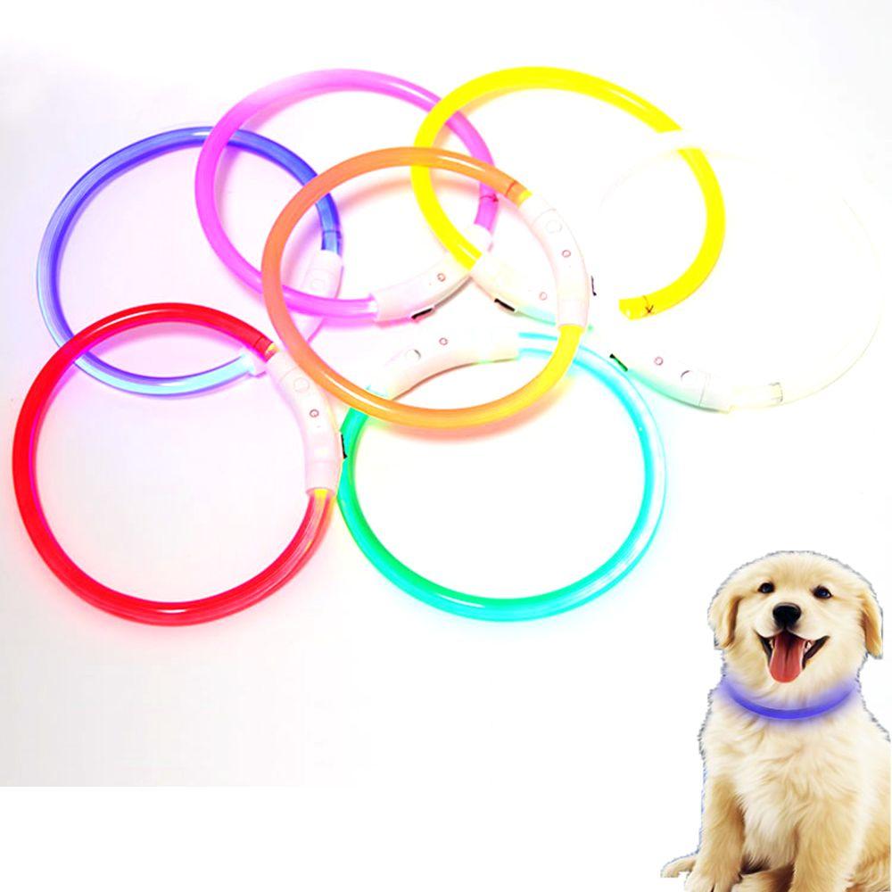 Colorful Pet Supplies Glowing Luminous Dog Necklace Light Up Collar LED Dog Collars Dog Collar
Colorful Pet Supplies Glowing Luminous Dog Necklace Light Up Collar LED Dog Collars Dog Collar
