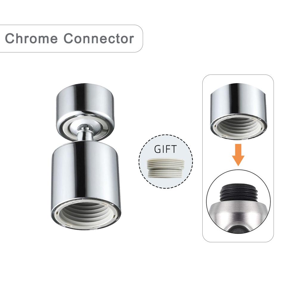 Соединитель для кухонного крана, универсальный смеситель с вращающимся аэратором, насадка для душа, латунный соединительный стержень
Соединитель для кухонного крана, универсальный смеситель с вращающимся аэратором, насадка для душа, латунный соединительный стержень