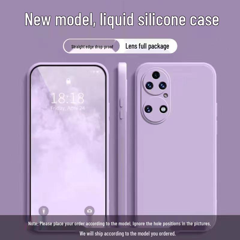 Dingqiao P50 Liquid Silicone Phone Case: Full Coverage, Drop Protection, Skin-Friendly, Solid Color Dingqiao P50
Dingqiao P50 Liquid Silicone Phone Case: Full Coverage, Drop Protection, Skin-Friendly, Solid Color Dingqiao P50