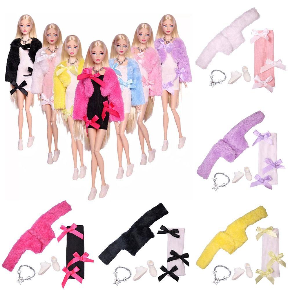 DIY Accessories Doll Elegant Dresses Casual Wears Party Fur Jacket for 1/6 BJD 11.5 Dolls 1
DIY Accessories Doll Elegant Dresses Casual Wears Party Fur Jacket for 1/6 BJD 11.5 Dolls 1