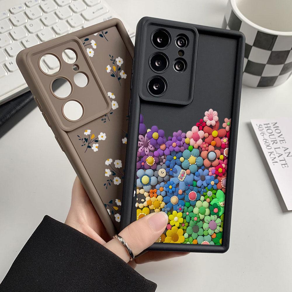 Flower Silicone Case For Samsung S25 Ultra A55 A54 A16 A15 A53 A35 A34 A33 A25 A14 A13 A06 A05 A05s S24 FE S23 Plus S22 Cover Samsung A15 4G 5G
Flower Silicone Case For Samsung S25 Ultra A55 A54 A16 A15 A53 A35 A34 A33 A25 A14 A13 A06 A05 A05s S24 FE S23 Plus S22 Cover Samsung A15 4G 5G