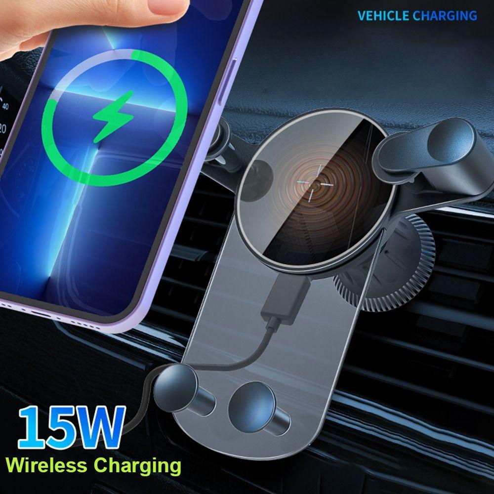 Fast Charging Car Cell Phone Holder Bracket Dashboard Vent Phone Mount for 4.7-7inch Phones чорний
Fast Charging Car Cell Phone Holder Bracket Dashboard Vent Phone Mount for 4.7-7inch Phones чорний