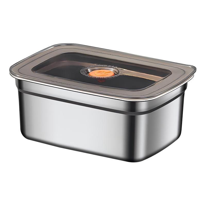 ZISIZ Stainless Steel Food Storage Container Set
ZISIZ Stainless Steel Food Storage Container Set
