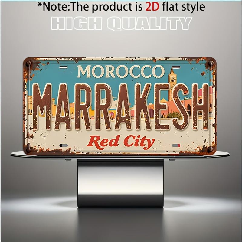 D Flat Decorative Only pc Vintage Marrakech Metal Decorative Plaque and OrnamentRustic Wall Decoration Suitable for Mens 15x30cm(5.9x7.8inch)
D Flat Decorative Only pc Vintage Marrakech Metal Decorative Plaque and OrnamentRustic Wall Decoration Suitable for Mens 15x30cm(5.9x7.8inch)